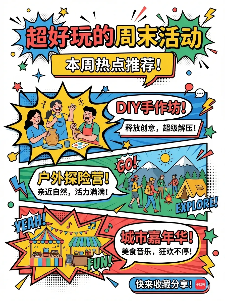오리지널 캐릭터 가이드용 밝은 팝 코믹 스타일 참고 이미지